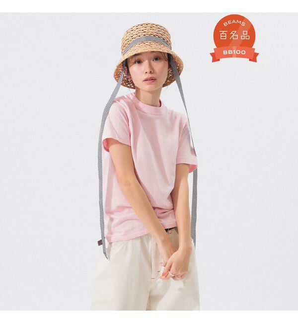 BEAMSBOY「ボーイ ベーシック Tシャツ」|Tシャツ・カットソー|PINK