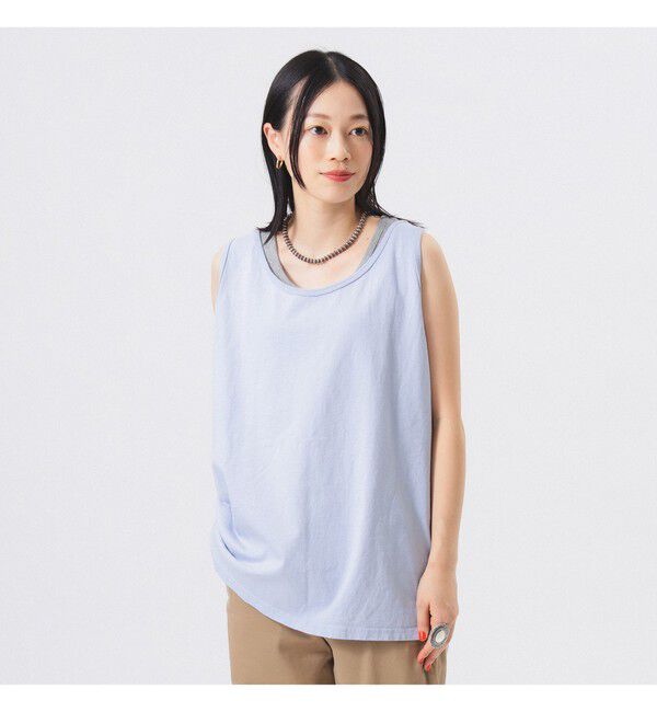 BEAMSBOY「【別注】Goodwear / タンクトップ」|Tシャツ・カットソー|SLATE_BLUE