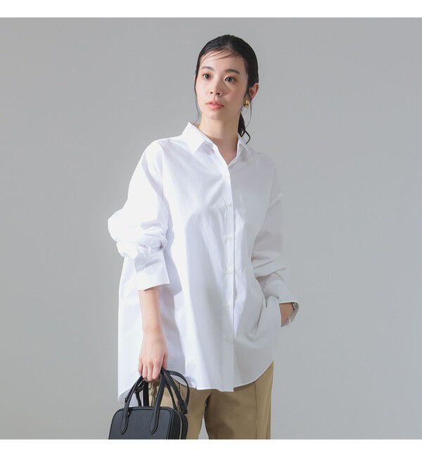 Demi-Luxe BEAMS 「2WAY オーバーシャツ」|シャツ・ブラウス|