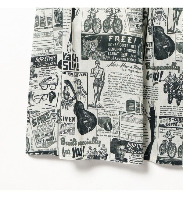 BEAMSBOY「【別注】BINDU / アドバタイジング スカート」|スカート|