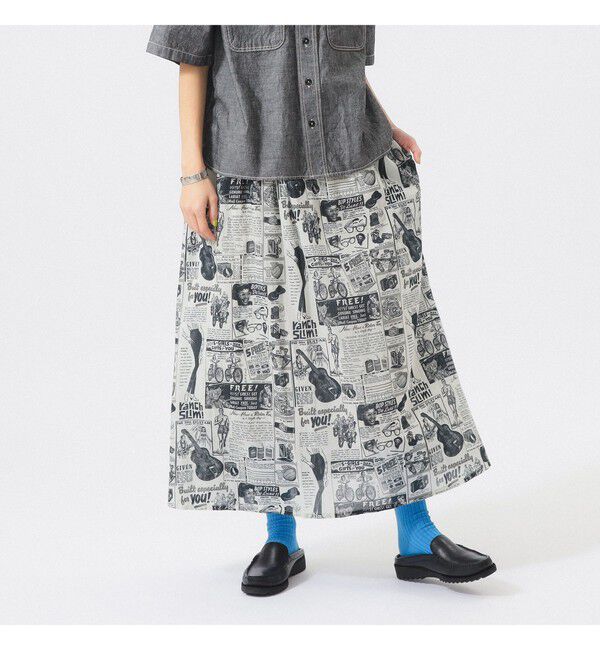 BEAMSBOY「【別注】BINDU / アドバタイジング スカート」|スカート|