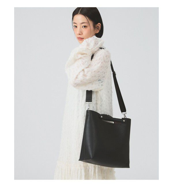 Ray BEAMS 「バッグ イン バッグ トート」|トートバッグ|BLACK