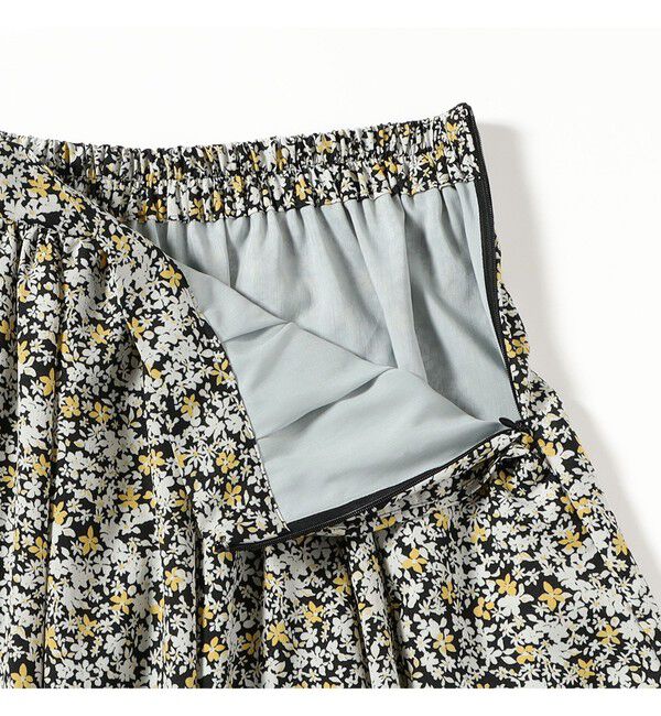 Demi-Luxe BEAMS 「プチフラワー プリント スカート」|スカート|