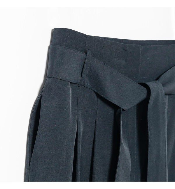 Demi-Luxe BEAMS 「ハイウエスト 2タック パンツ」|チノ|