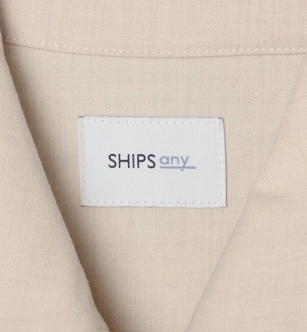 SHIPS any「SHIPS any: 〈手洗い可能〉 ショート ブルゾン 24FW◇」|ブルゾン・スタジャン|