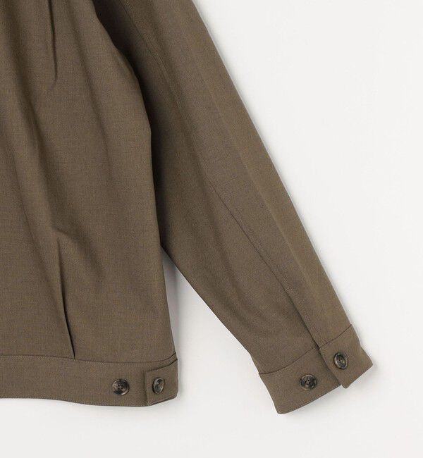 SHIPS any「SHIPS any: 〈手洗い可能〉 ショート ブルゾン 24FW◇」|ブルゾン・スタジャン|