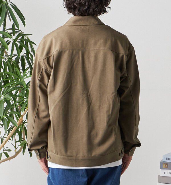 SHIPS any「SHIPS any: 〈手洗い可能〉 ショート ブルゾン 24FW◇」|ブルゾン・スタジャン|