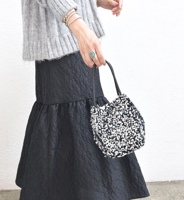 SHIPS any「SHIPS any: スパンコール 2WAY ショルダー バッグ」|ショルダー・メッセンジャー|