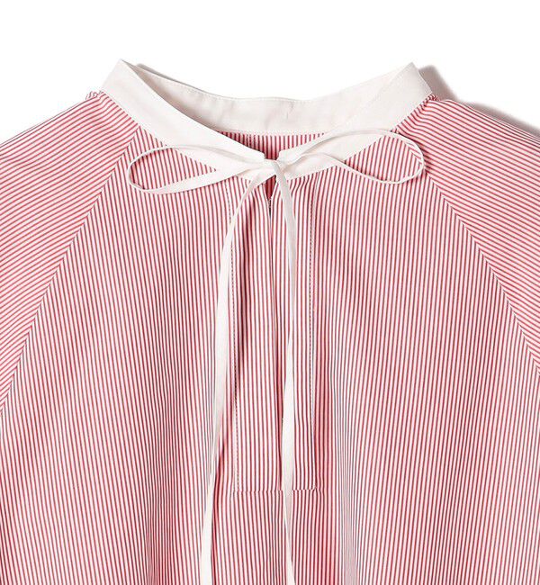 SHIPS for women「【WEB限定】〈手洗い可能〉袖 フリル デザイン ブラウス」|シャツ・ブラウス|