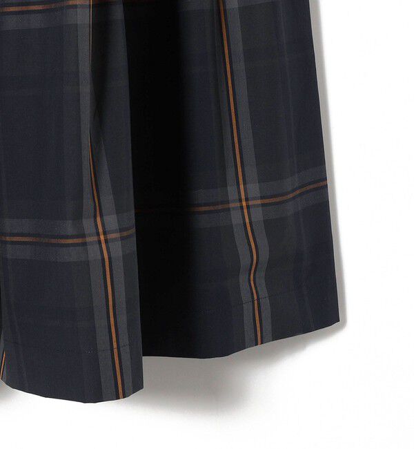 SHIPS for women「【SHIPS別注】Nell:〈手洗い可能〉コットン ビッグ チェック キャミ ワンピース」|ワンピース|