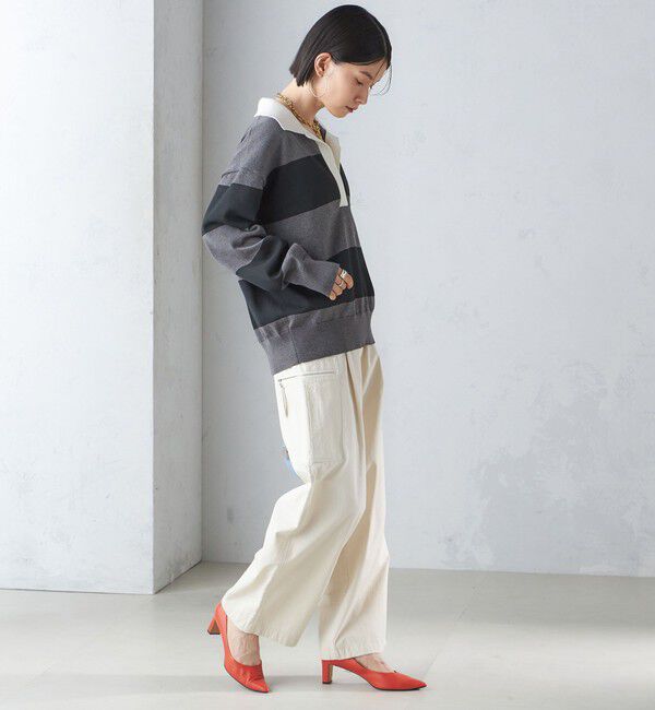 SHIPS for women「【SHIPS別注】WRAPINKNOT:ラガー ニット」|ニット・セーター|