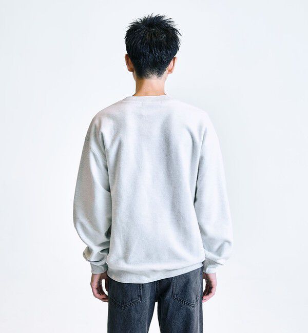 SHIPS「City Ambient Products: ロゴ プリント リバース スウェット」|スウェット・ジャージ|