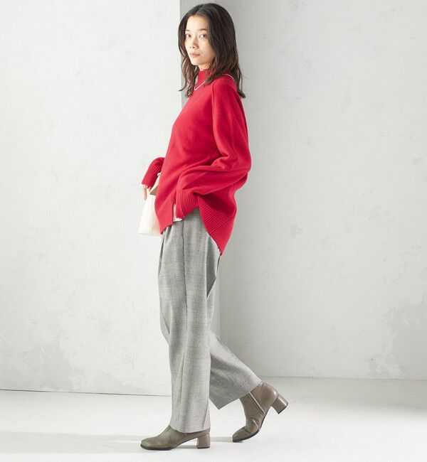 SHIPS for women「〈手洗い可能〉ウール カシミヤ ハイネック プルオーバー」|ニット・セーター|