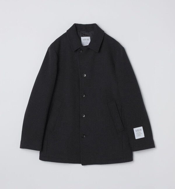 SHIPS「SHIPS: S140 ウールシルク シングル ピーコート」|ピーコート|
