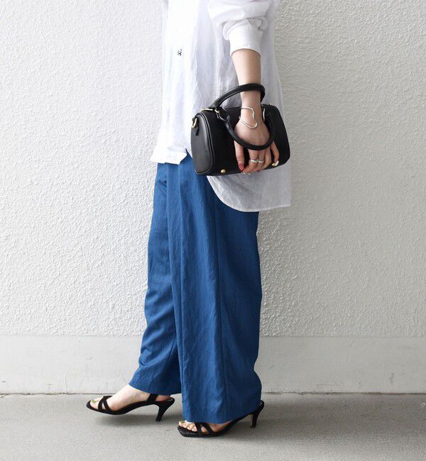 SHIPS any「SHIPS any:〈洗濯機可能〉ツイル センター シーム ワイド イージー パンツ」|その他|