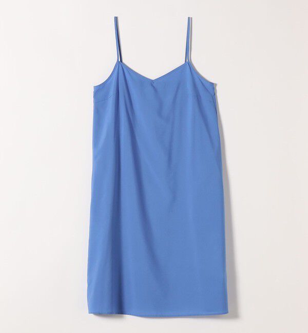 SHIPS any「《予約》SHIPS any:〈手洗い可能〉サッカー ウエストシェイプ シャツ ワンピース」|ワンピース|