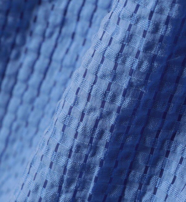 SHIPS any「《予約》SHIPS any:〈手洗い可能〉サッカー ウエストシェイプ シャツ ワンピース」|ワンピース|