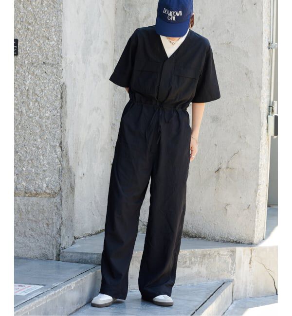 OUTDOOR PRODUCTS Usual Things「追加2 ダブルポケットVネックオールインワン」|オールインワン|