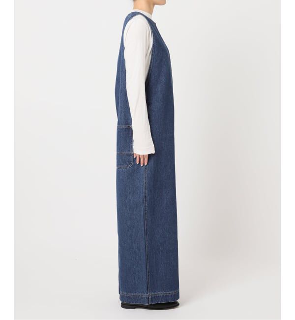 OUTDOOR PRODUCTS Usual Things「ULT デニムバックVネックオールインワン」|オールインワン|