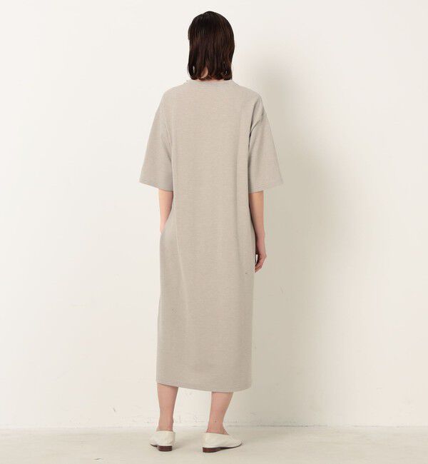 GALERIE VIE「コットンシルクカノコ ワイドスリーブワンピース」|ワンピース|