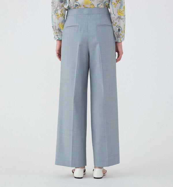 TOMORROWLAND collection「シャイニーシャーク センタープレスワイドパンツ」|その他|