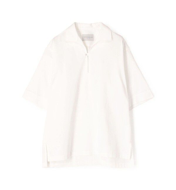 TOMORROWLAND MENS「コットンピケ カプリシャツ」|シャツ・ブラウス|11 ホワイト