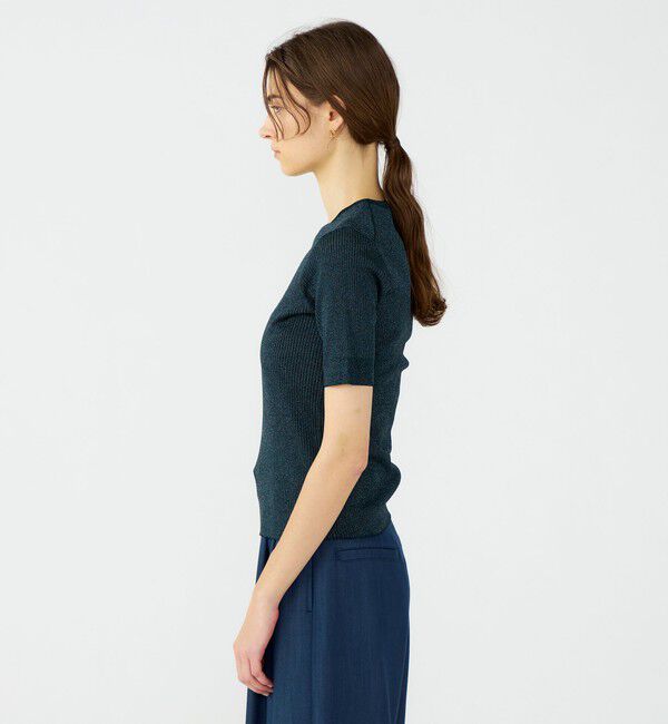 Ballsey「マーセライズドコットン クルーネックプルオーバー」|ニット・セーター|