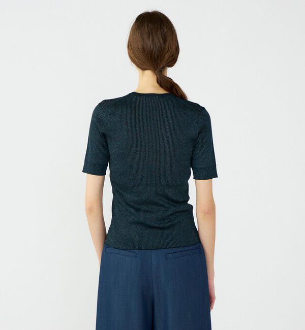 Ballsey「マーセライズドコットン クルーネックプルオーバー」|ニット・セーター|