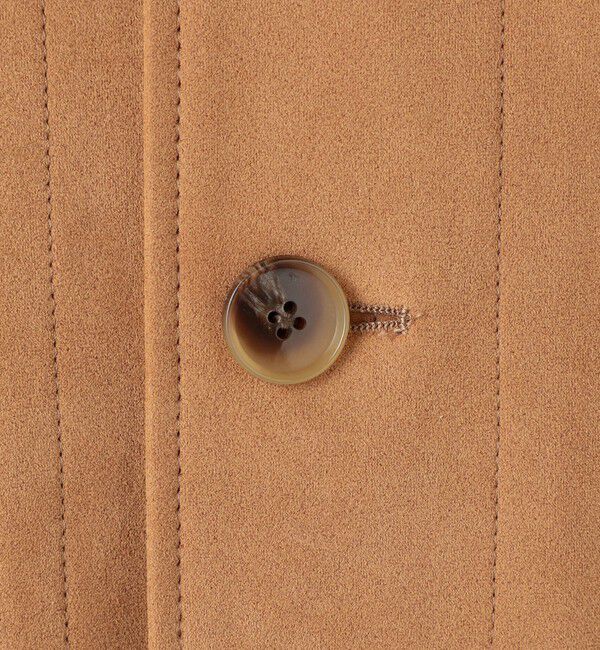 MACPHEE「フェイクスエード カバーオール」|ブルゾン・スタジャン|