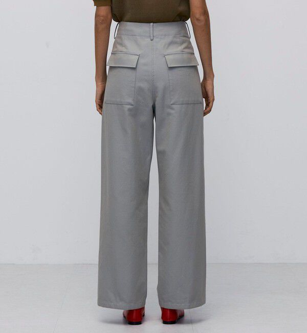 BACCA「コットンチノ ストレートパンツ」|チノ|