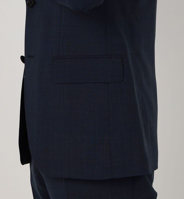 TOMORROWLAND MENS「Super120'sウールポリエステル シングルブレステッド2Bジャケット」|テーラードジャケット|