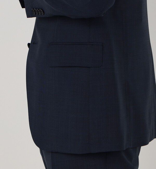 TOMORROWLAND MENS「Super120'sウールポリエステル シングルブレステッド2Bジャケット」|テーラードジャケット|