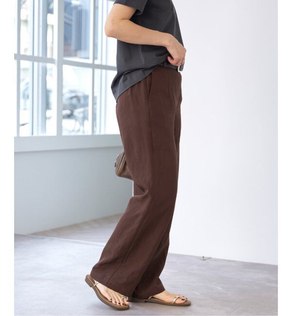 IENA「フィブリルポプリンパンツ」|その他|