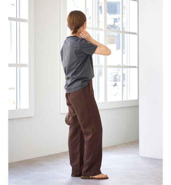 IENA「フィブリルポプリンパンツ」|その他|