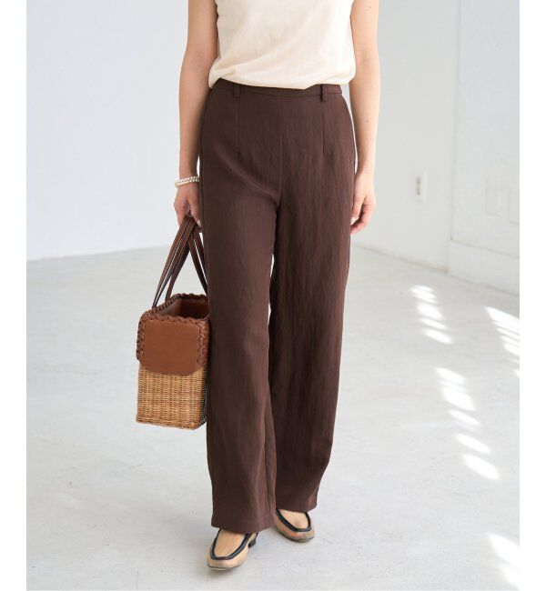 IENA「フィブリルポプリンパンツ」|その他|