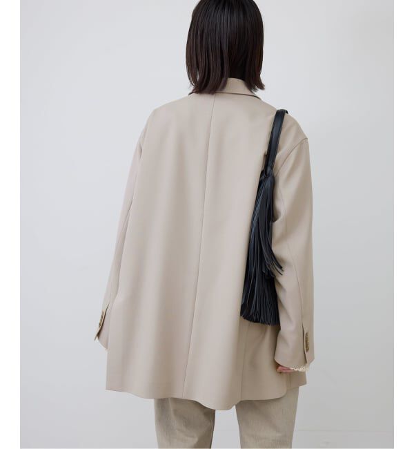 SLOBE IENA「《追加》PE SHARK ビックジャケット」|テーラードジャケット|