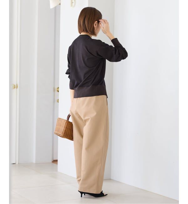 IENA「《追加》ダブルクロスバレルパンツ」|その他|