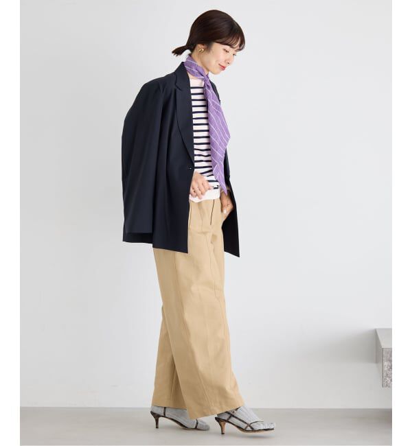 IENA「《追加》ダブルクロスバレルパンツ」|その他|