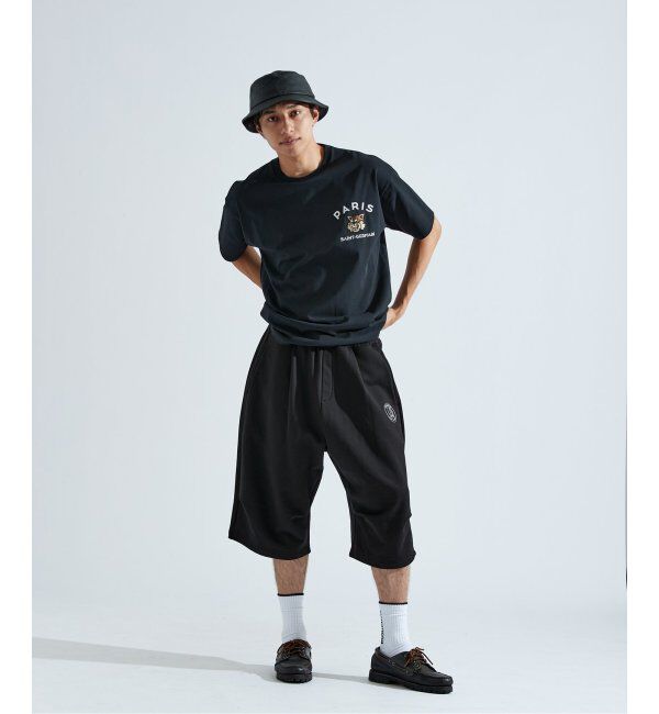 Paris Saint-Germain「【Paris Saint-Germain】カレッジロゴ刺しゅう Tシャツ」|Tシャツ・カットソー|