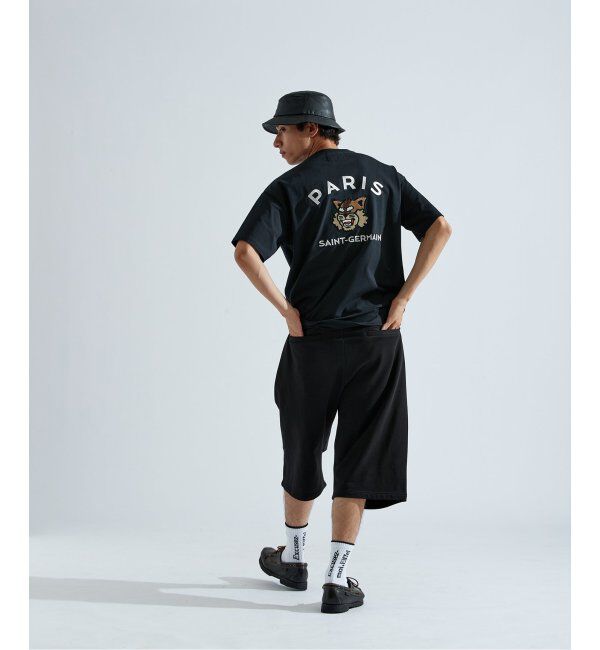 Paris Saint-Germain「【Paris Saint-Germain】カレッジロゴ刺しゅう Tシャツ」|Tシャツ・カットソー|