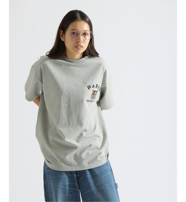 Paris Saint-Germain「【Paris Saint-Germain】カレッジロゴ刺しゅう Tシャツ」|Tシャツ・カットソー|