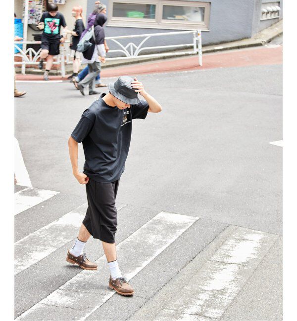 Paris Saint-Germain「【Paris Saint-Germain】カレッジロゴ刺しゅう Tシャツ」|Tシャツ・カットソー|