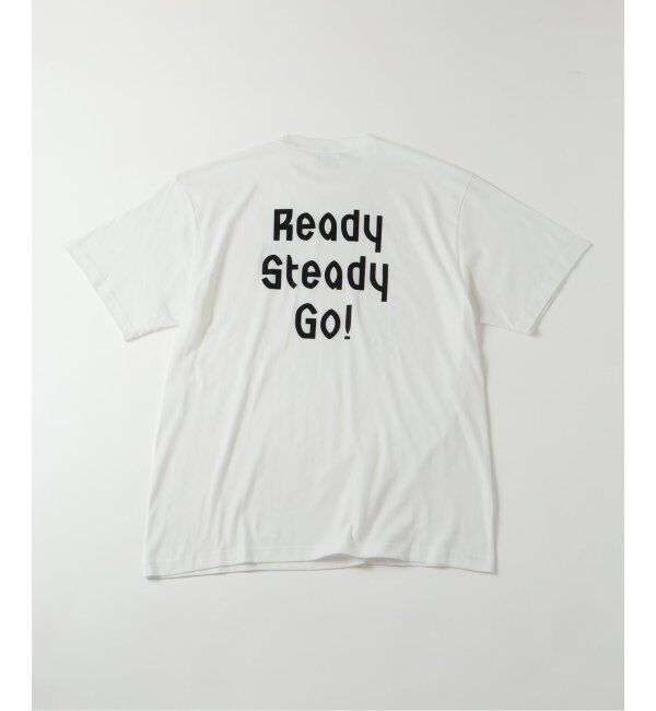 EDIFICE「Ready Steady Go! / レディーステディゴー 別注 プリント Tシャツ」|Tシャツ・カットソー|