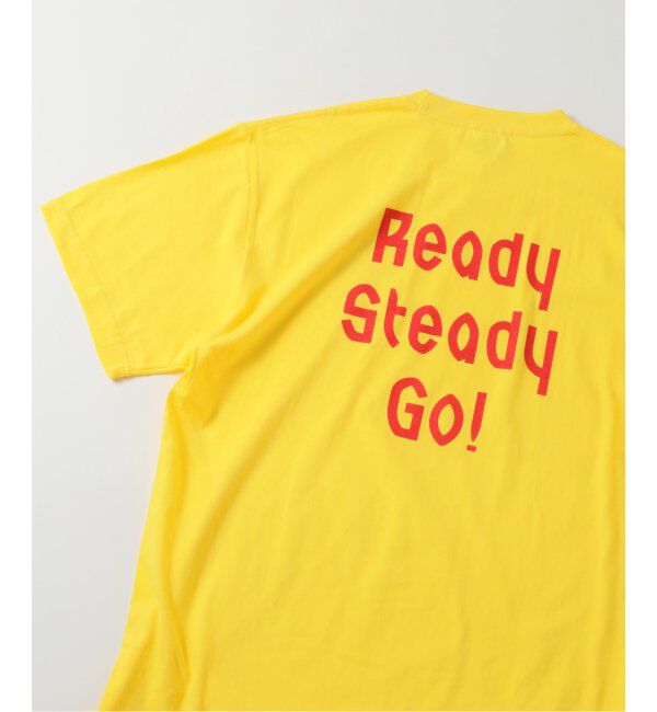 EDIFICE「Ready Steady Go! / レディーステディゴー 別注 プリント Tシャツ」|Tシャツ・カットソー|