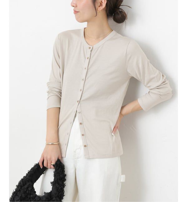 JOURNAL STANDARD relume「リネンミックスクルーネックカーディガン」|カーディガン|
