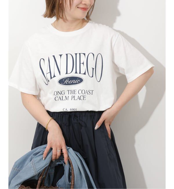 JOURNAL STANDARD relume「SANDIEGOロゴハーフスリーブTシャツ」|Tシャツ・カットソー|