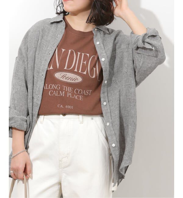 JOURNAL STANDARD relume「SANDIEGOロゴハーフスリーブTシャツ」|Tシャツ・カットソー|