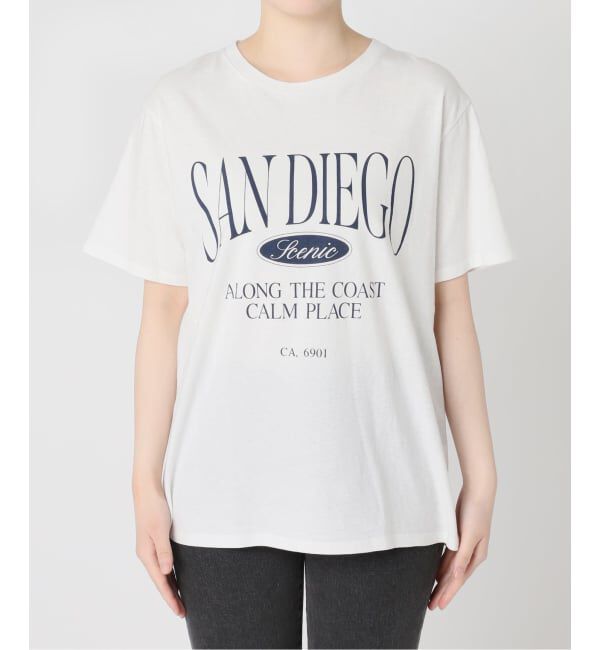 JOURNAL STANDARD relume「SANDIEGOロゴハーフスリーブTシャツ」|Tシャツ・カットソー|