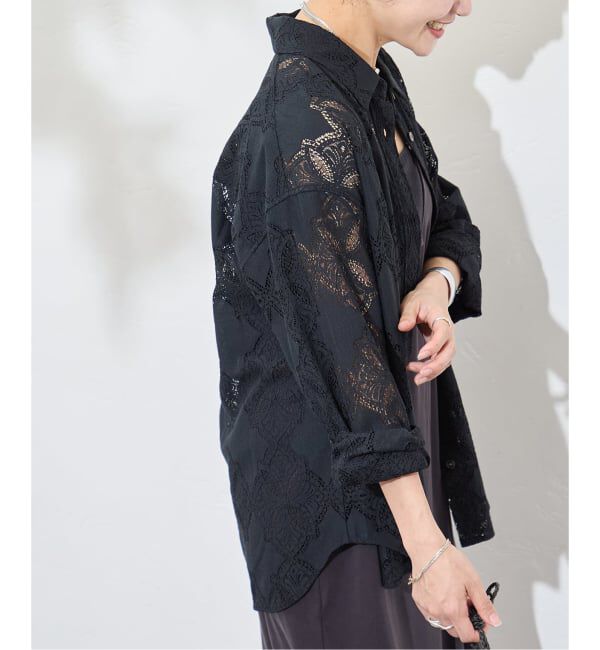 JOURNAL STANDARD「《予約》コードレース シャツ」|シャツ・ブラウス|