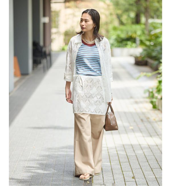 JOURNAL STANDARD「《予約》コードレース シャツ」|シャツ・ブラウス|